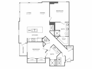 Captivate | 2 bed 2 bath | from 1481 square feet