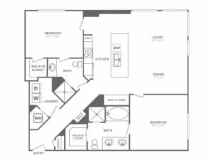 Intelligence | 2 bed 2 bath | from 1265 square feet