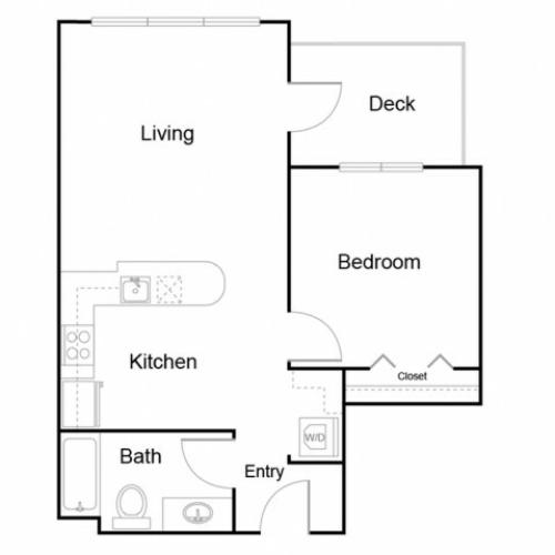 111 | 1 bed 1 bath | from 728 square feet