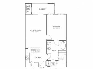 Alexandria I | 1 bed 1 bath | from 690 square feet