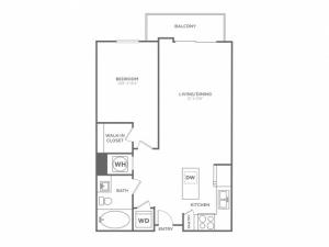 A8 | 1 bed 1 bath | from 800 square feet
