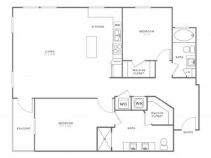 BC4 | 2 bed 2 bath | from 1355 square feet