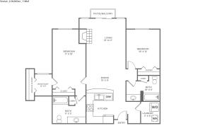 Sinclair w/ Den-Classic | 2 bed 2 bath | from 1,186 sq ft