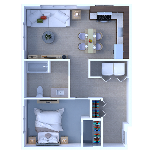 A2: One Bedroom | View 1