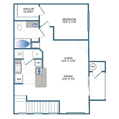 Plumstead | 1 bed 1 bath | 915 sq ft