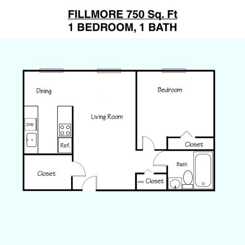 Fillmore Floor Plan