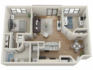 Breckenridge floorplan | South Summit Apartments