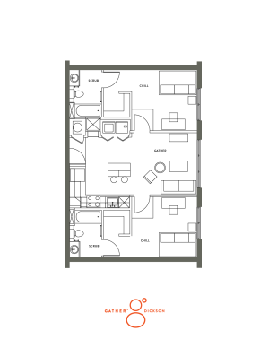 The 2 bedroom 2 bathroom classic floorplan is 895 sq. ft.