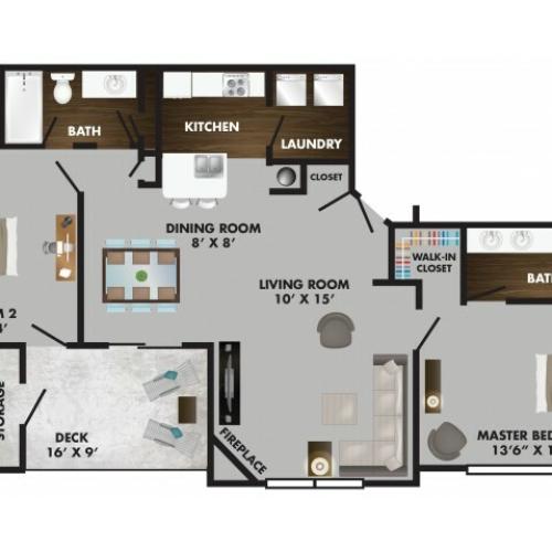Starmount with Deck - 2 Bed 2 Bath