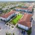 Bird's eye view of community grounds Biscayne Bay Miami Apartments Advenir at Biscayne Shores