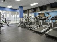 Exercise Equipment in Fitness Center | The Icon | Midtown St. Louis Student Apartments