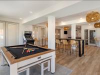 Pool Table in Clubhouse | Latitude at Hillsborough | Student Apartments Raleigh