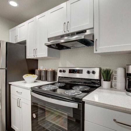 Renovated Kitchen with Stainless Steel | Westview Village Apartments | Apartments In Renton