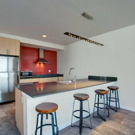 Resident Kitchen | HANA Apartments | Seattle Apartment For Rent