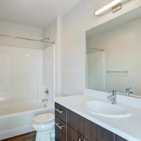 712 Bathroom Storage | HANA Apartments | Apartments Seattle WA