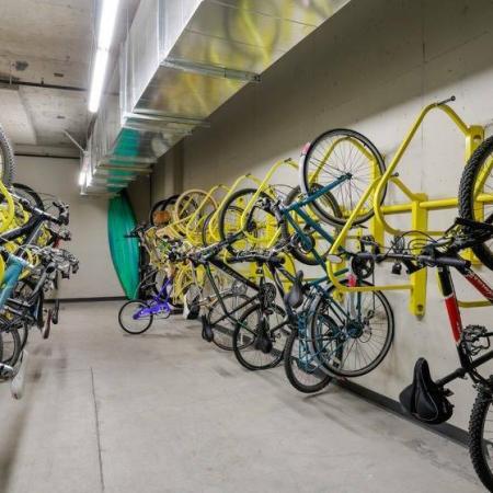 Bike Storage Racks | Salem Oregon Apartments for Rent | South Block Apartments