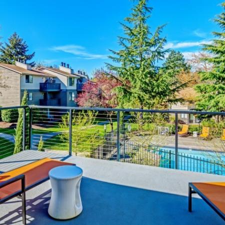 Outdoor Lounge | Pet Friendly Apartments In Kirkland WA | The Emerson