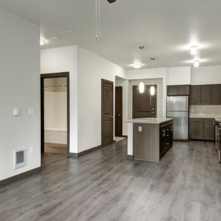 Elegant Living Room | 2 Bedroom Apartments Hillsboro Oregon | Tessera at Orenco Station