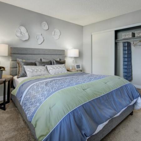 Elegant Bedroom | Apartments Near Aurora Co | The Grove at City Center