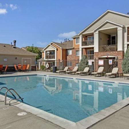 Resort Style Pool | Apartments For Rent Castle Rock Colorado | The Bluffs at Castle Rock