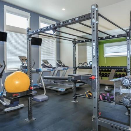 Fully Equipped Fitness Center | Outlook at Pilot Butte Apartments | Apartments For Rent Bend Oregon