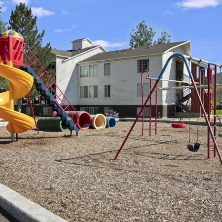 Playground Area | Apartments For Rent In Park City UT  |  Elk Meadows Apartments
