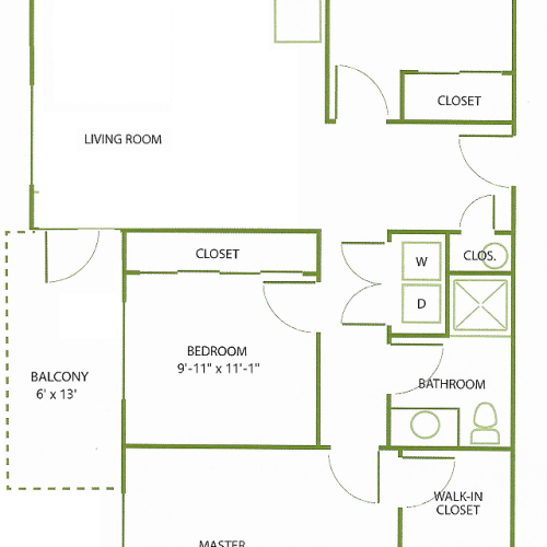 Three Bedroom Floor Plan | Apartments For Rent In Salem, OR| South Block Apartments