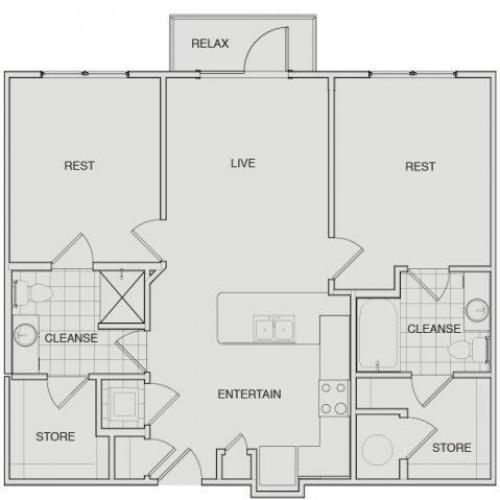Floor Plan 6 | Apartments For Rent Nashville Tn | Note 16