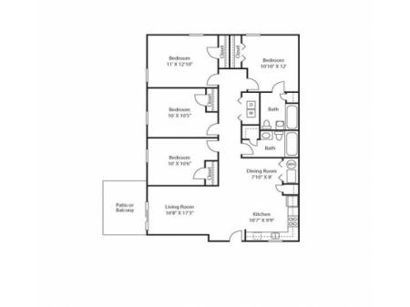 Affordable 2, 3 and 4 Bedroom Apartment and Townhomes  |  Apartments in Northglenn CO For Rent  | Greens at Northglenn Apartments
