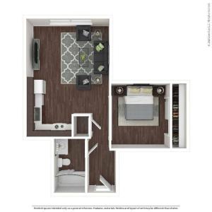 Urban One Apartment | HANA Apartments | Seattle Apartments