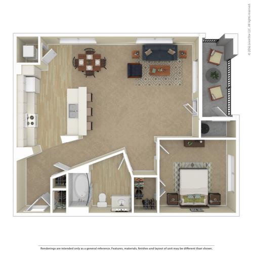 Floor Plan 4 | Apartments In Northwest Las Vegas Nv | Avanti
