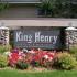 King Henry welcome sign