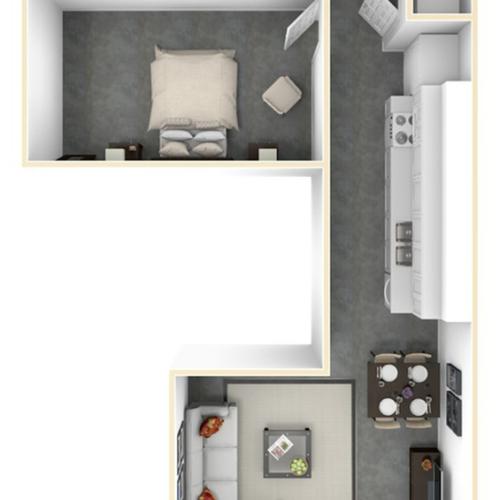 Large 1 BR 207 Style