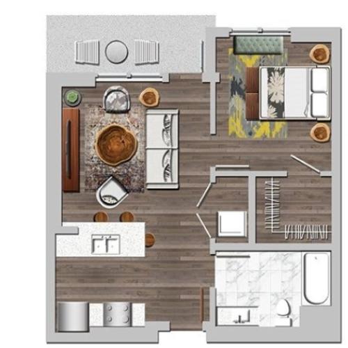 1ba2 | Next on Lex Apartments | Luxury Apartments in Glendale CA