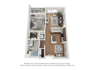 1x1e | Brio Apartments | Apartments For Rent In Glendale CA