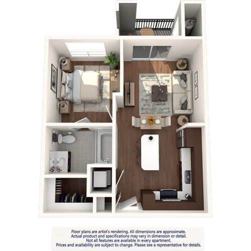 Floor Plan Domain West | Houston Apartments