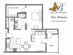 The Belvedere milana floorplan