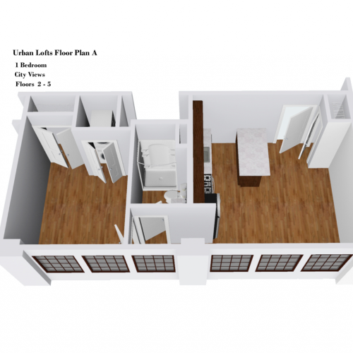 Urban Lofts Floor Plan A