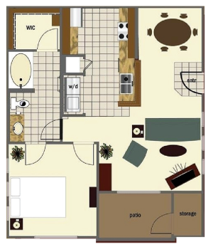 Coldwater Springs Como 1B One Bedroom