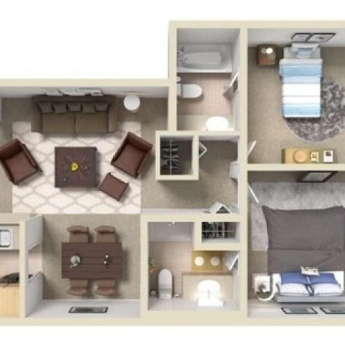 C2R Two Bedroom
