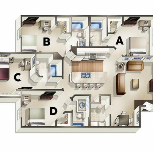 D2 Floor Plan