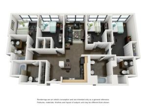 Jefferson 3D Floorplan