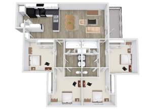 4x2 Floor Plan Image