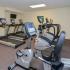 Cardio machines for use by residents of Lansdowne Towers Apartments