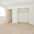 Vast master bedroom with spacious closets at Country Manor apartments for rent