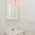 Elegant master bathroom at Country Manor apartments for rent in Levittown, PA