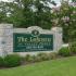 Welcome sign at the entrance of The Lafayette at Valley Forge apartments in King of Prussia, PA.