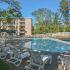 Beautiful large pool for use by residents of Gulph Mills Village apartments