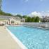 Outdoor swimming pool at Cedar Tree Village apartments for rent in Wilmington, DE