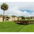 Green grass and landscaped grounds in Westchester Miami apartment community